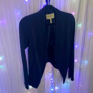 Navy BCBG Asymmetric Blazer / Jacket (High Quality & Classy)